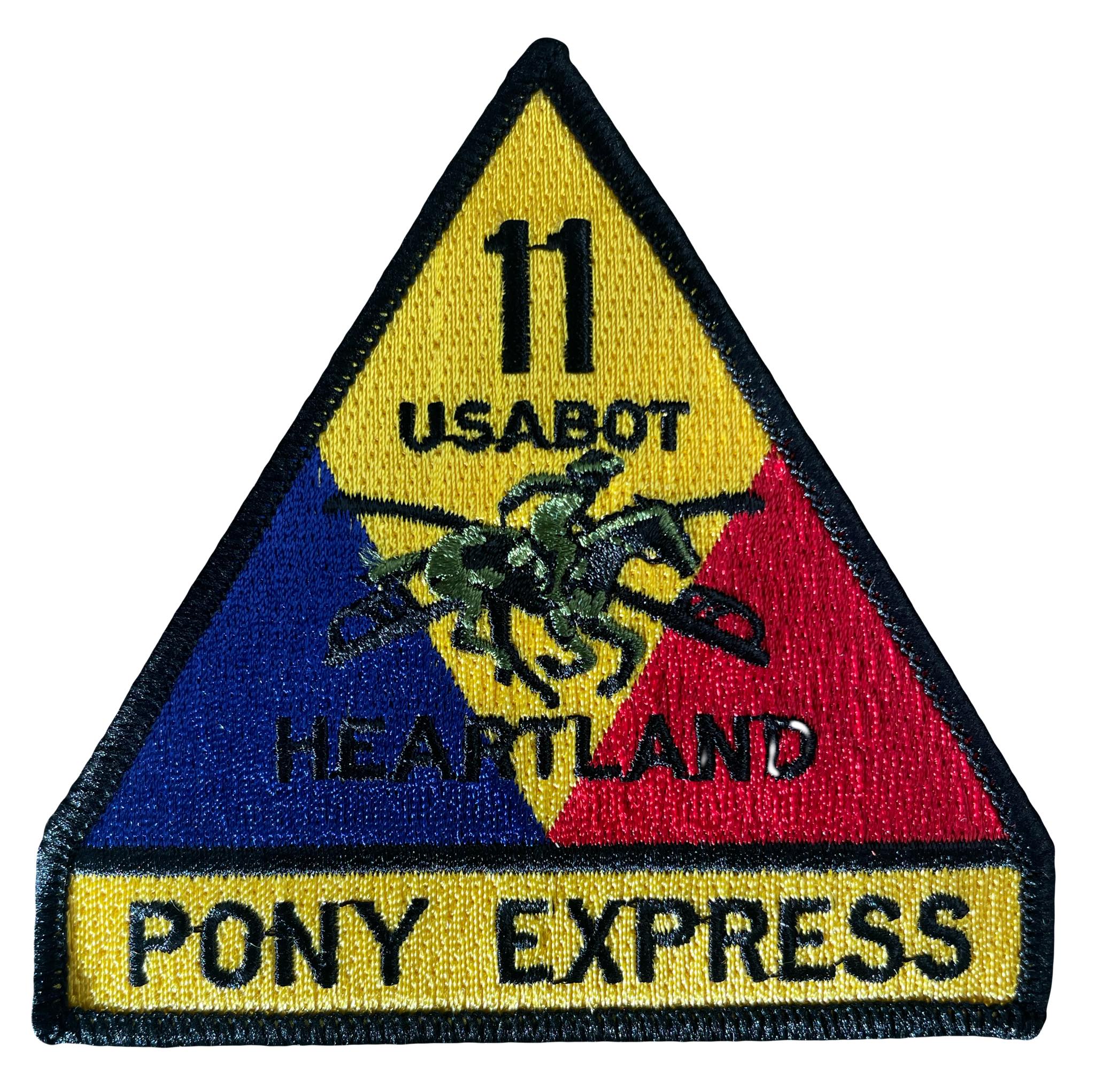 USABOT 11TH BATTALION HEARTLAND PATCH