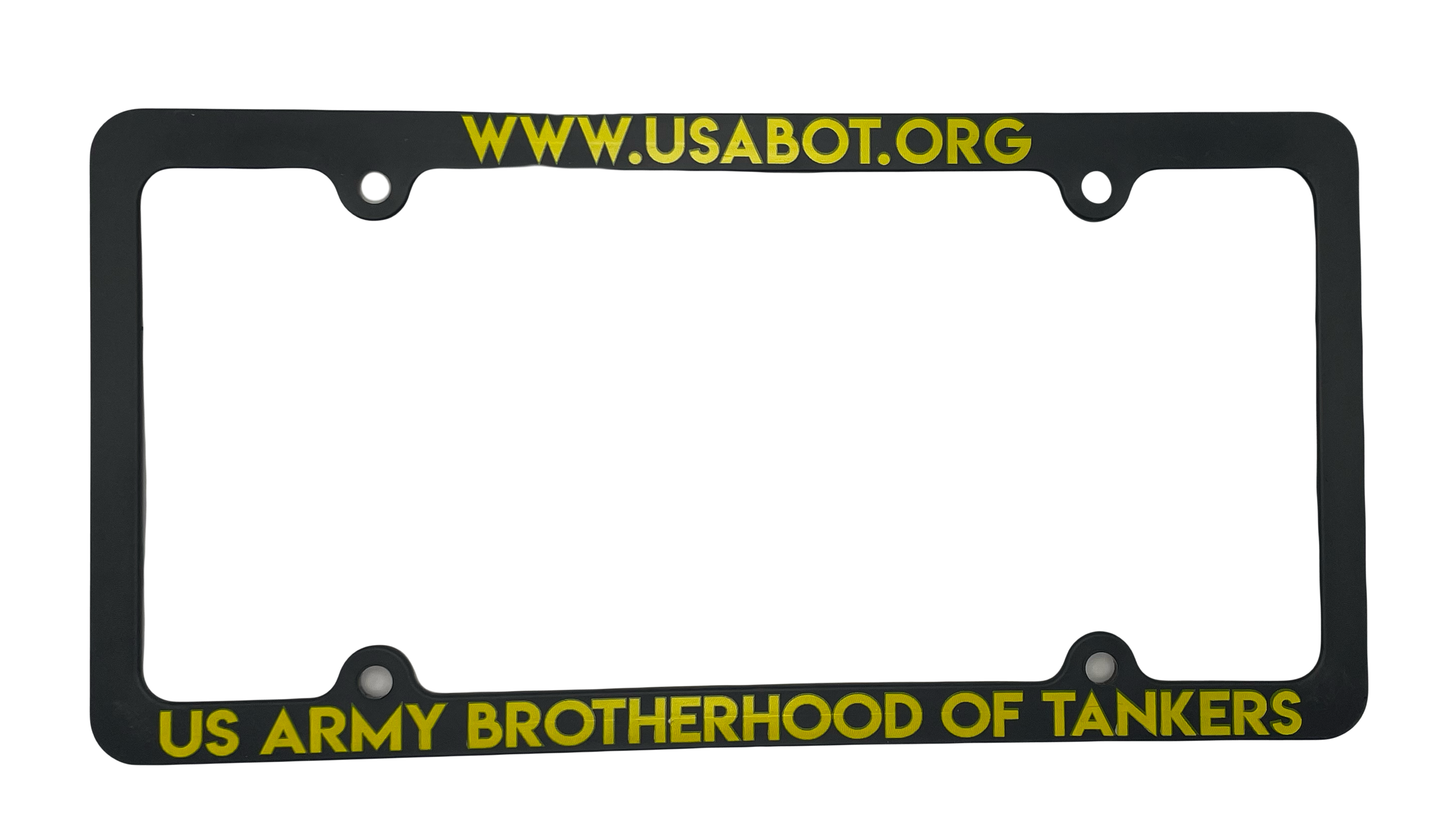 Close out License Plate Frame