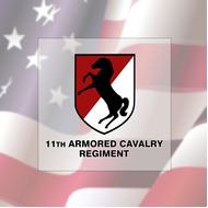 11th Armored Cavalry Regiment Decal