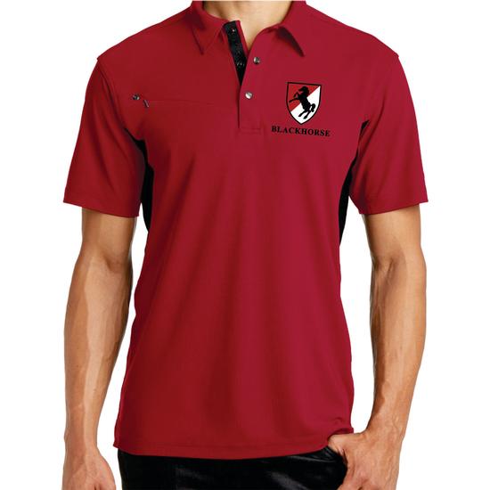 Accelerator Polo - Red & Black