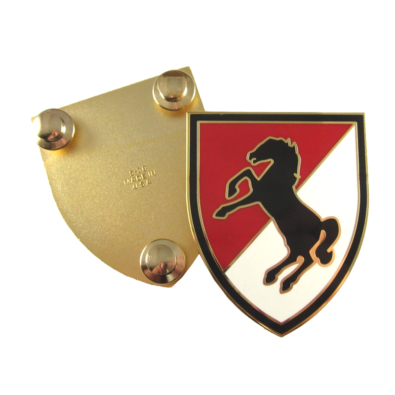 Large Unit Crest Pin