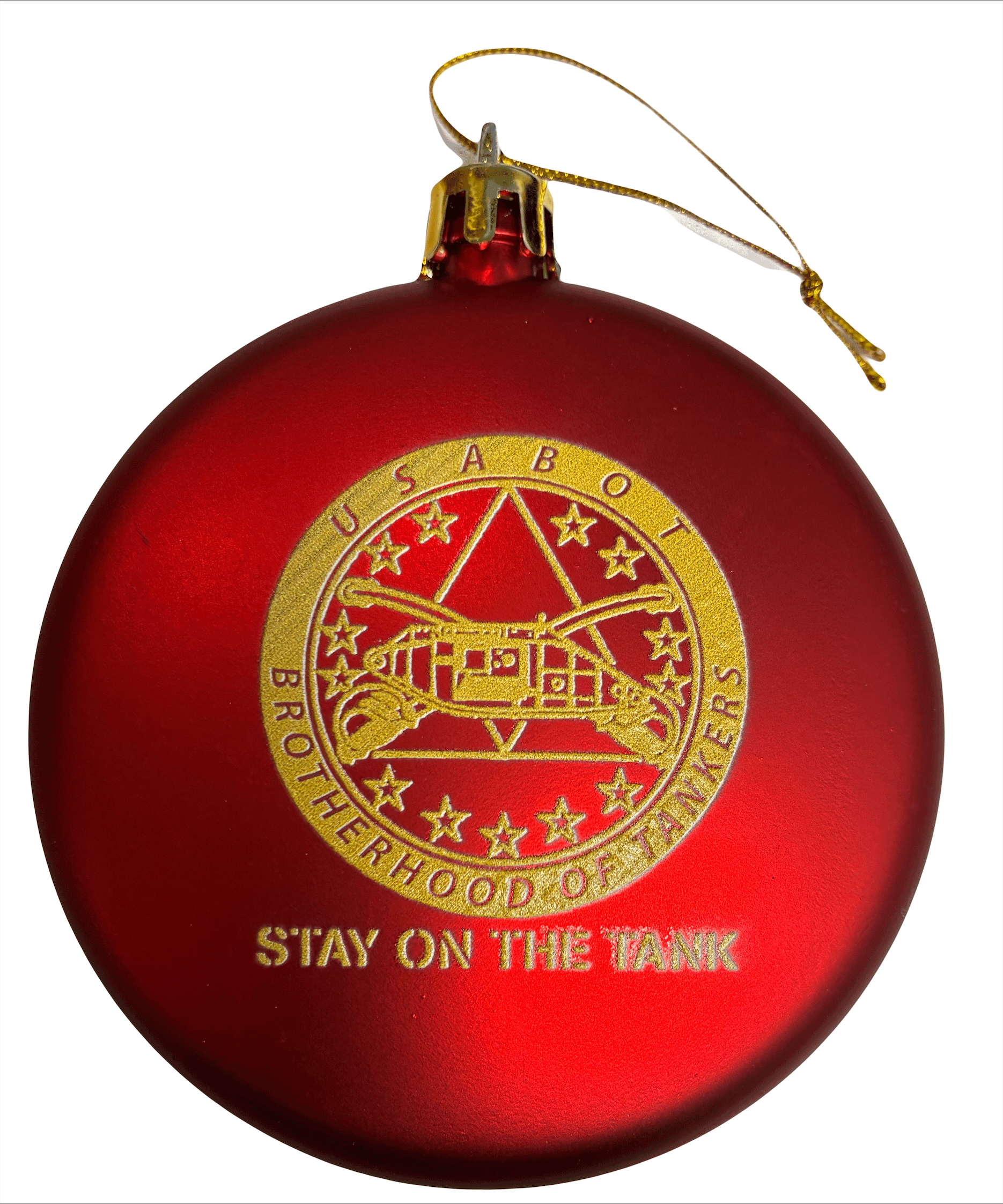Christmas Ornament USABOT - Red