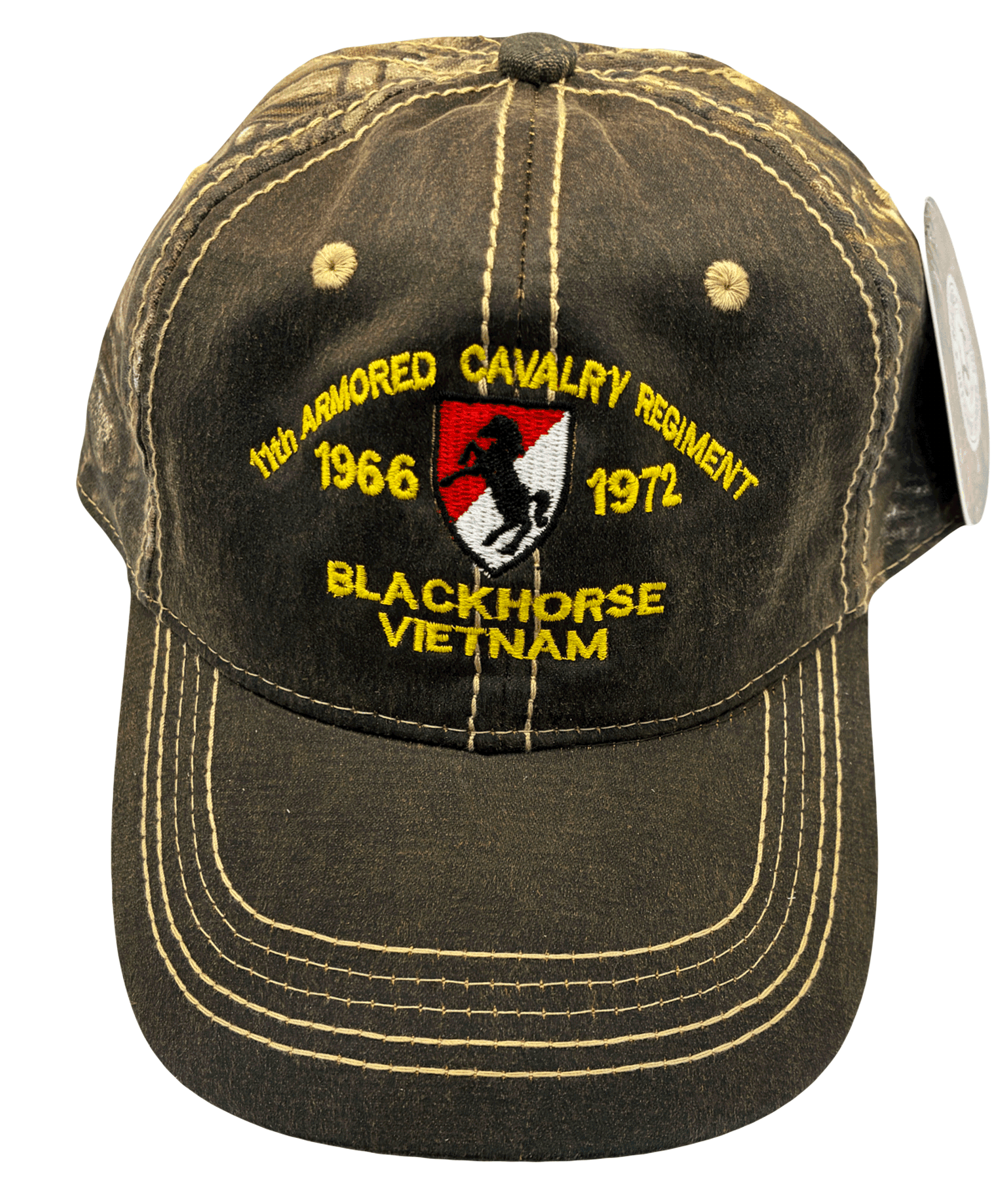 Blackhorse Pigment Print Camouflage Cap