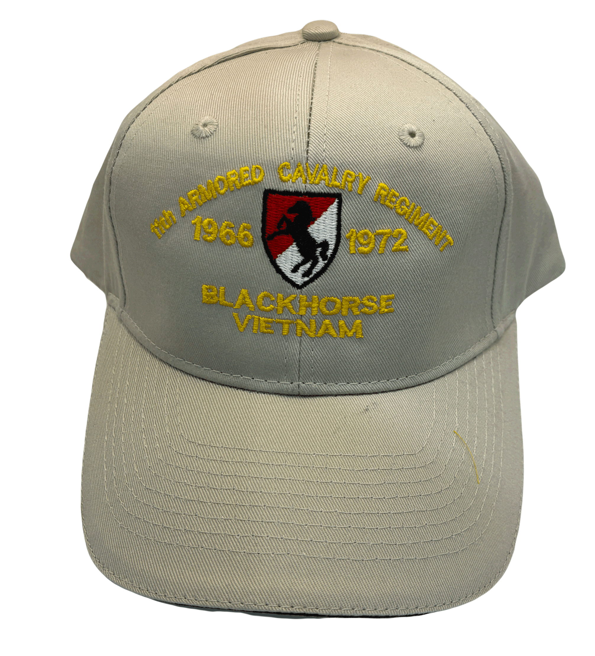 Blackhorse Khaki Cotton Twill Sandwich Bill Cap