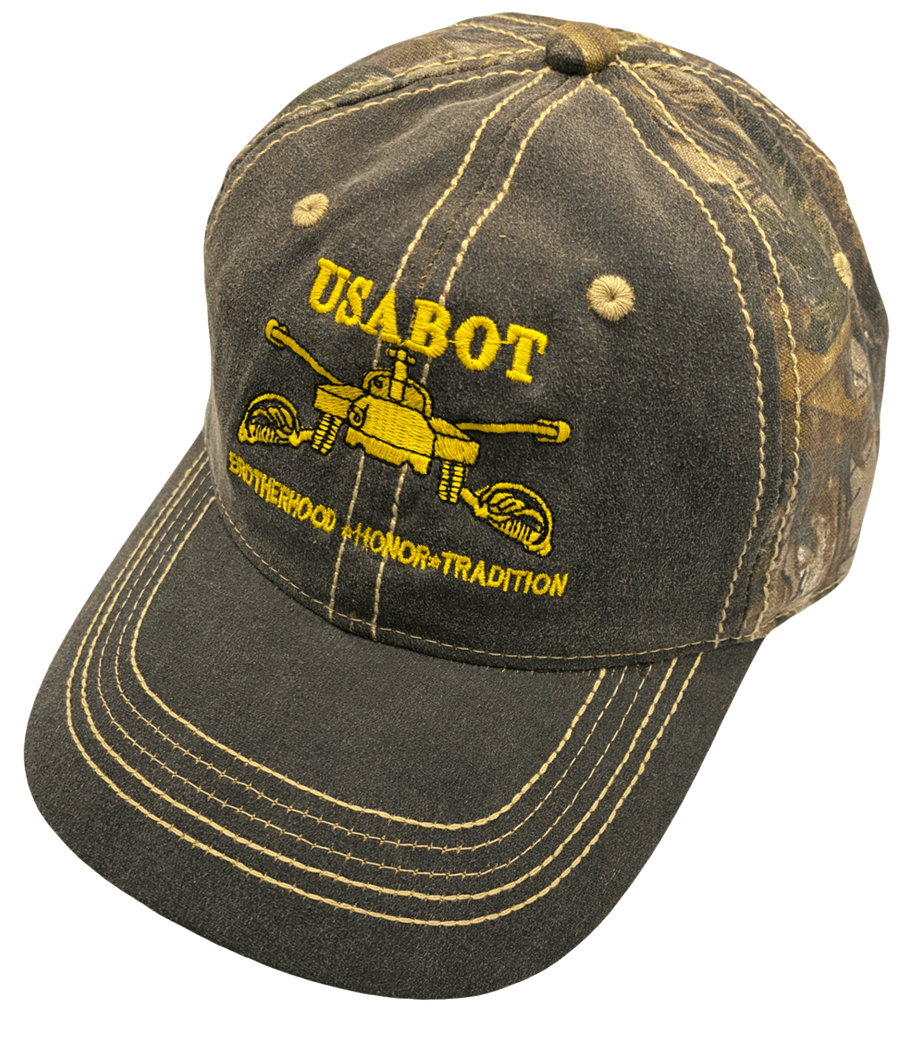 USABOT Pigment Print Camouflage Cap