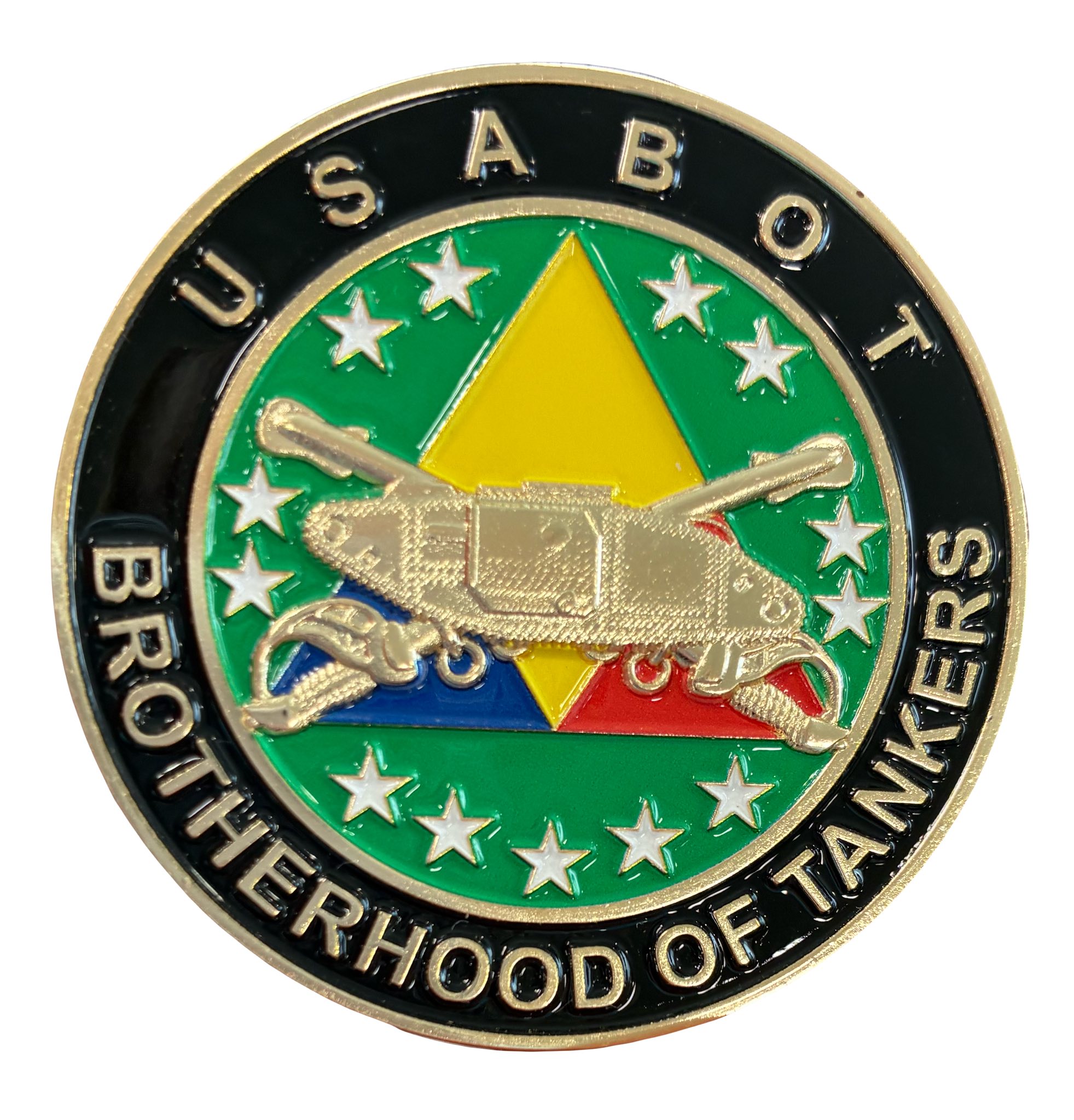 USABOT Official Metal 3D Auto Emblem