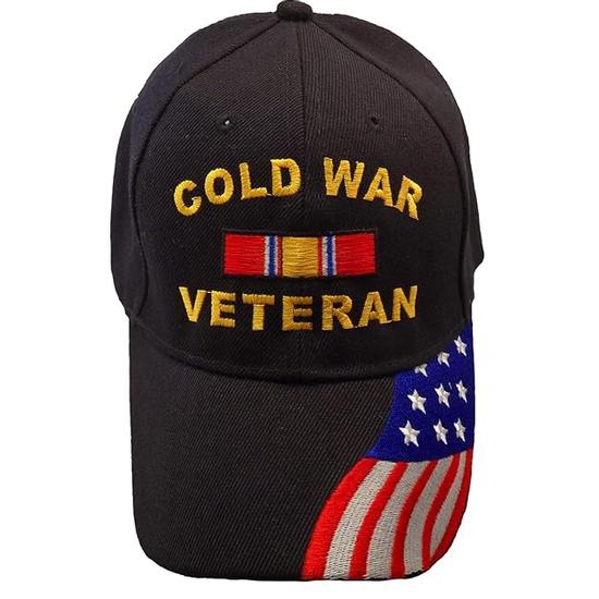 Cold War Veteran Cap w Flag
