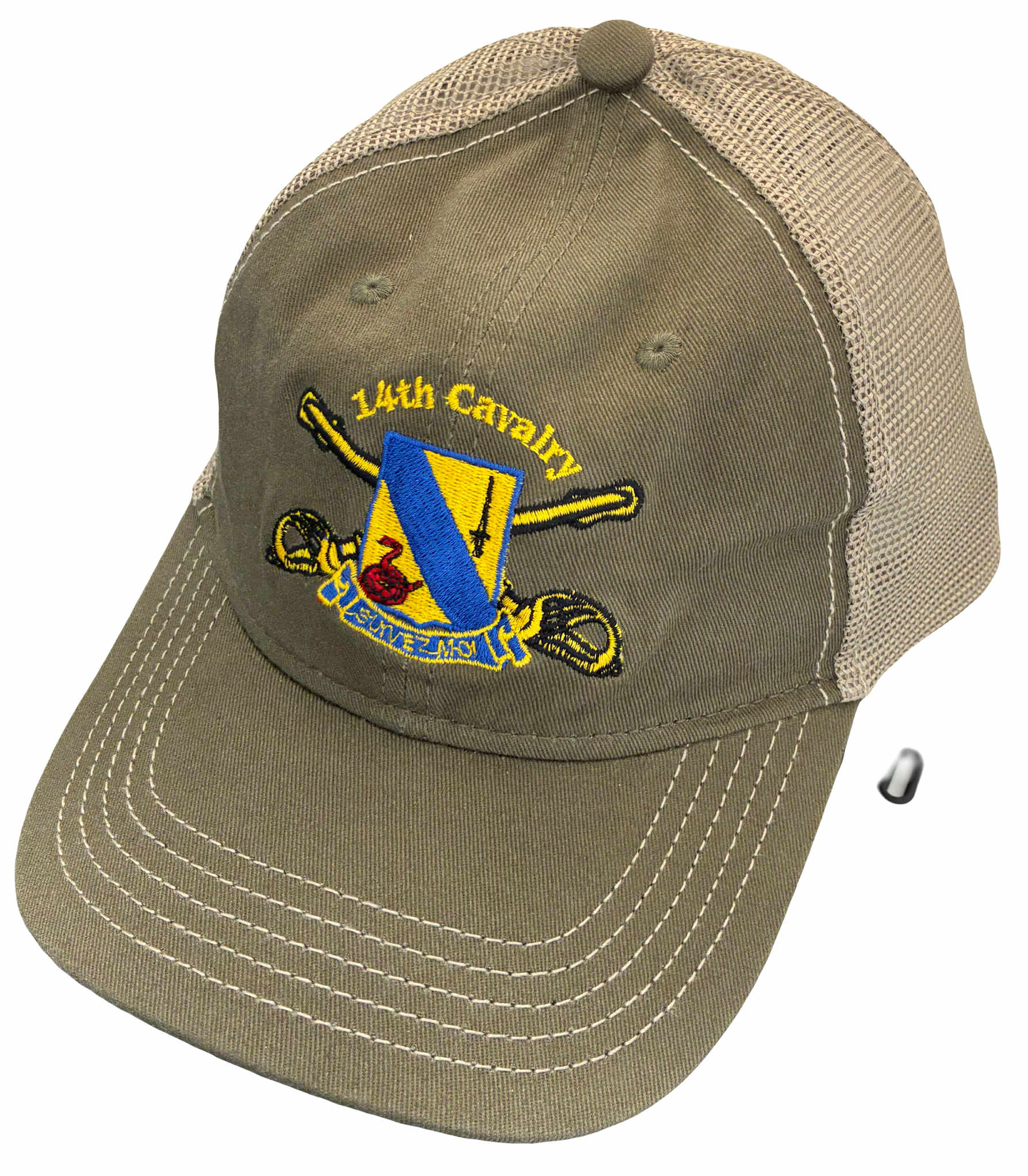 Olive / Khaki Mesh Back Cap