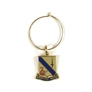 Regimental Wine Charm