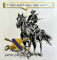 IF YOU AINT CAV DECAL