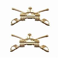 Armored Cavalry Pin Set - Gold