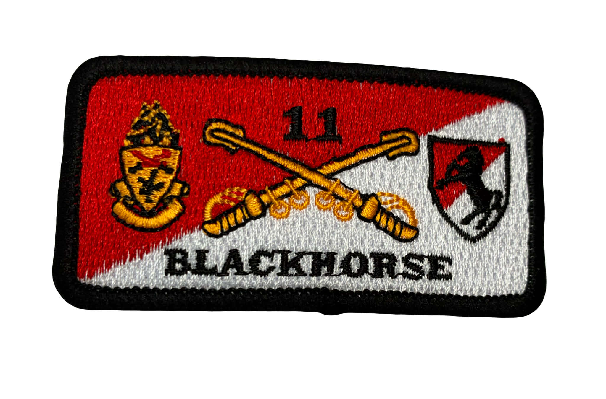 Blackhorse License Plate Patch