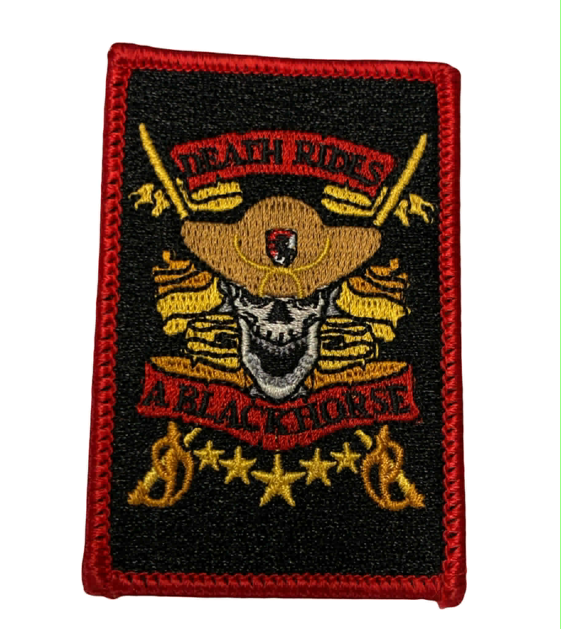 Death Rides a Blackhorse Patch