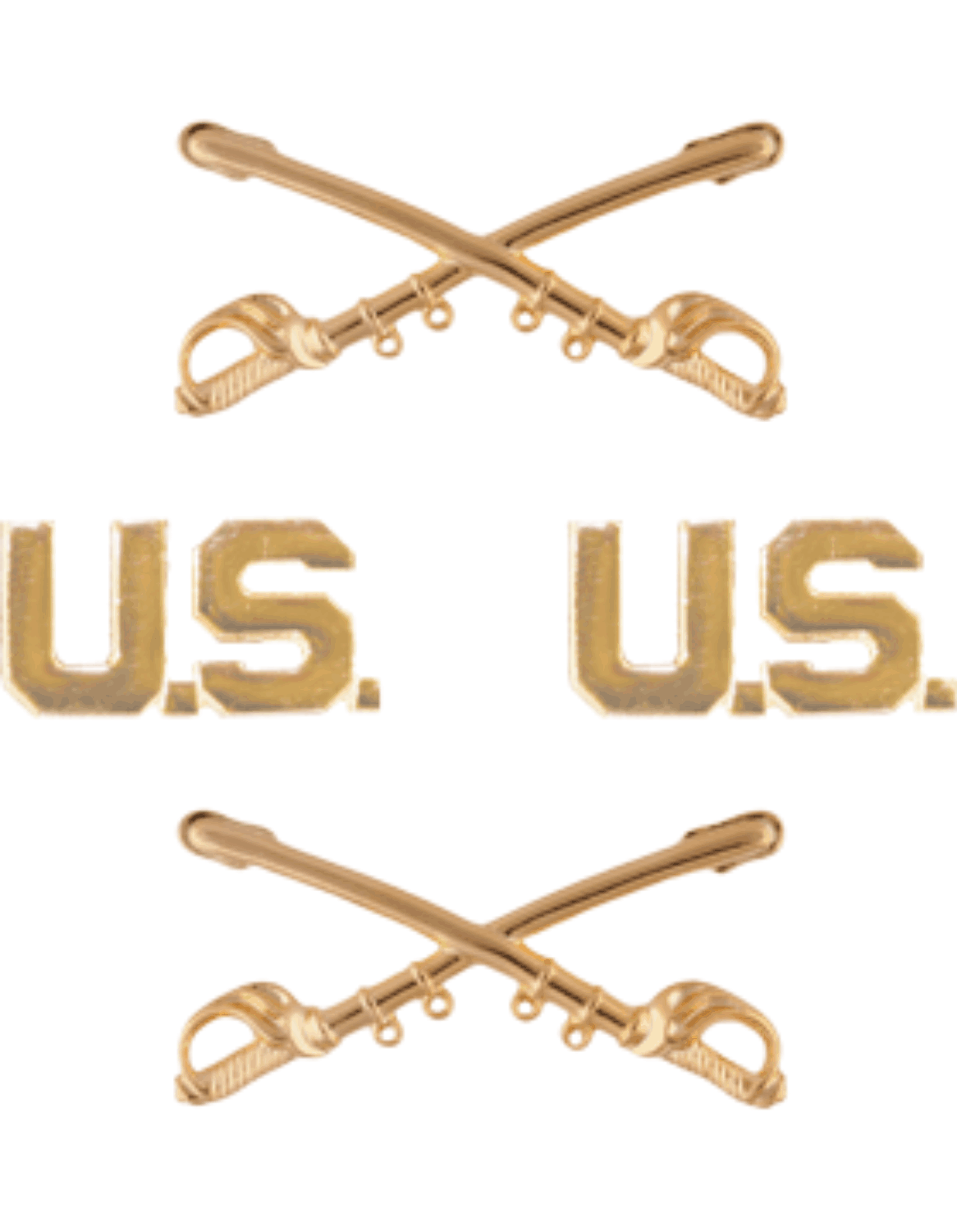 US and Cavalry PIns