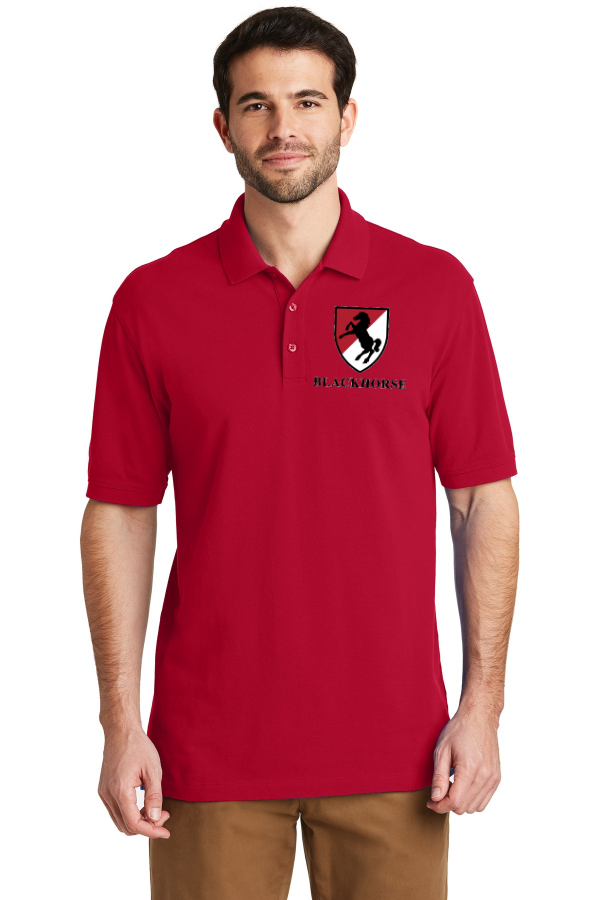 EZ Cotton Red Polo