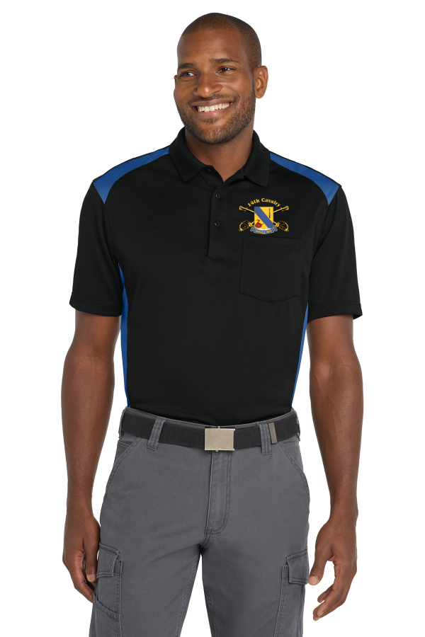 Colorblock Pocket Polo