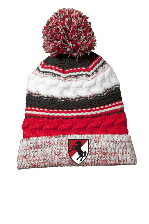 Pom Pom Team Beanie