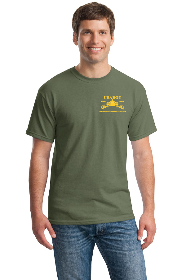 Ultra Cotton USABOT T-shirt - Military Green