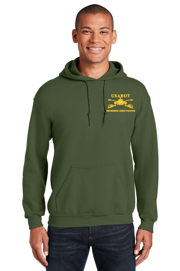 Hooded Sweatshirt - Military Green