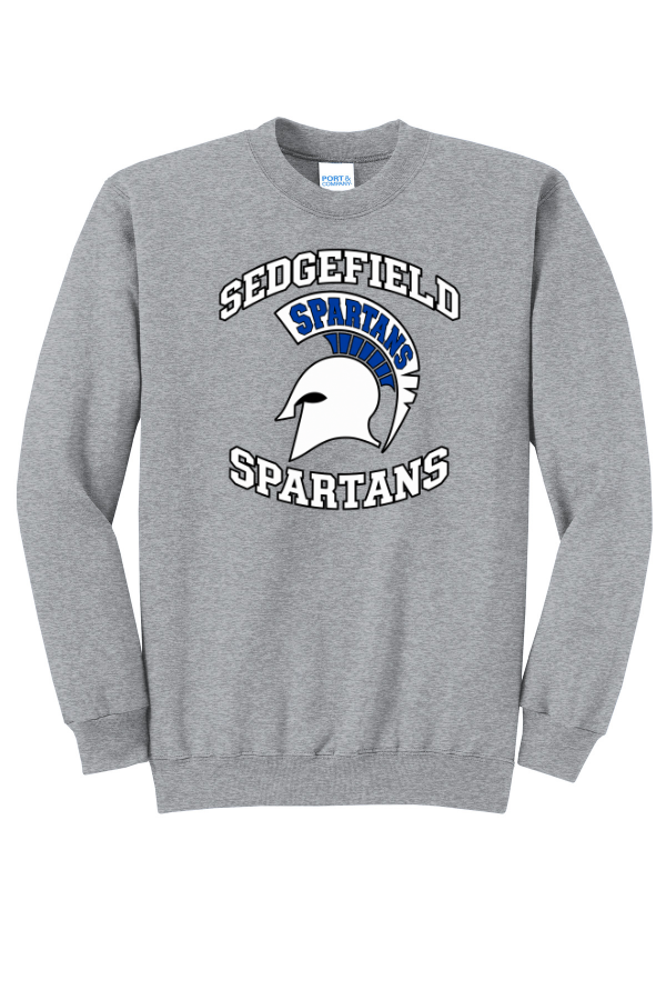 07 Port & Co Core Fleece Crewneck Sweatshirt