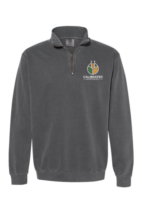 Unisex Garment-Dyed Quarter-Zip Sweatshirt