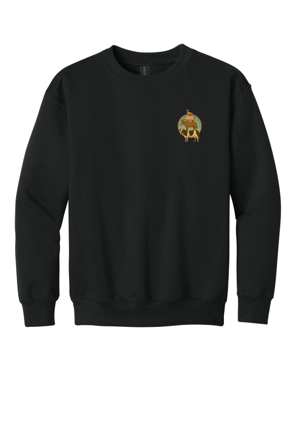 Youth Heavy Blend Crewneck Sweatshirt