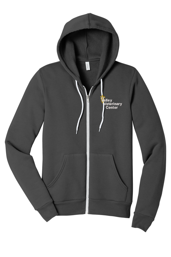 Unisex Sponge Fleece Full-Zip Hoodie