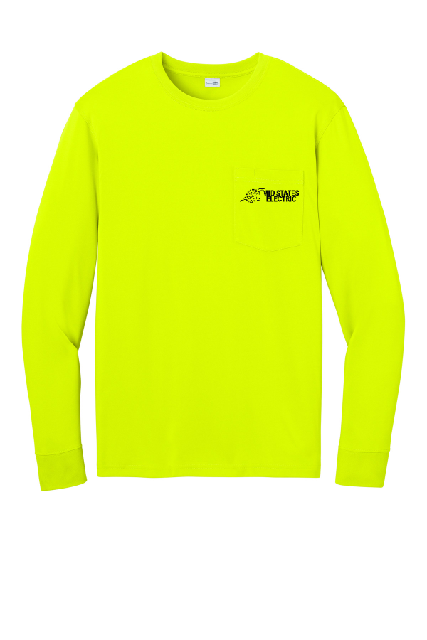 CornerStone Workwear Pro Long Sleeve Pocket Tee CS440LSP