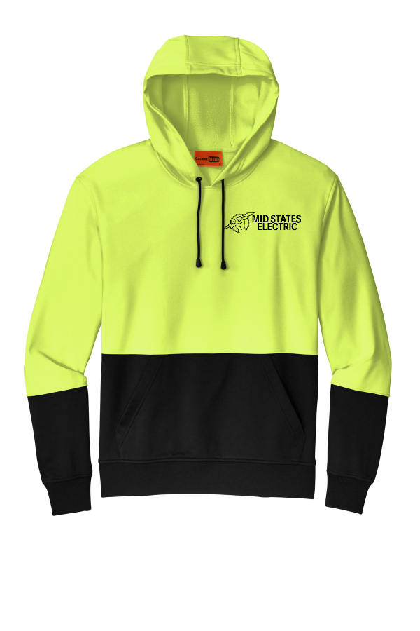 CornerStone Enhanced Visibility Fleece Pullover Hoodie CSF01