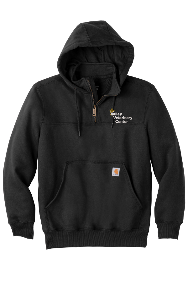 Rain Defender  Paxton Heavyweight Hooded Zip Mock Sweatshirt