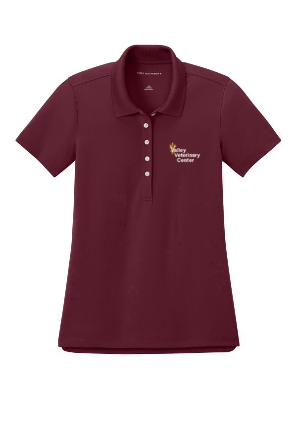 Women s Dry Zone Stain-Release Grid Polo