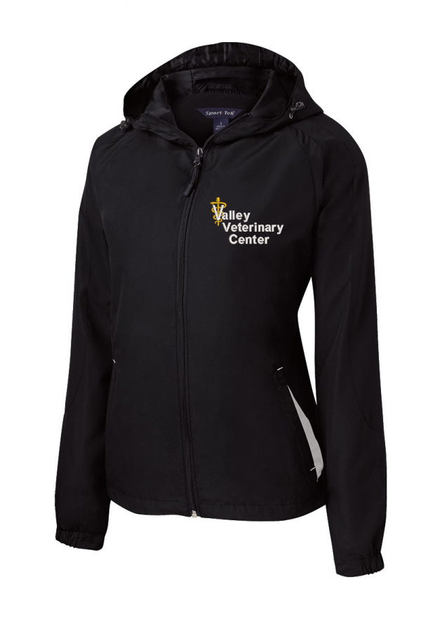 Women s Colorblock Hooded Raglan Jacket