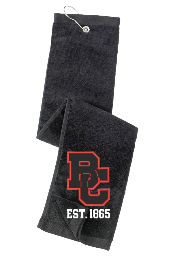 Grommeted Tri-Fold Golf Towel