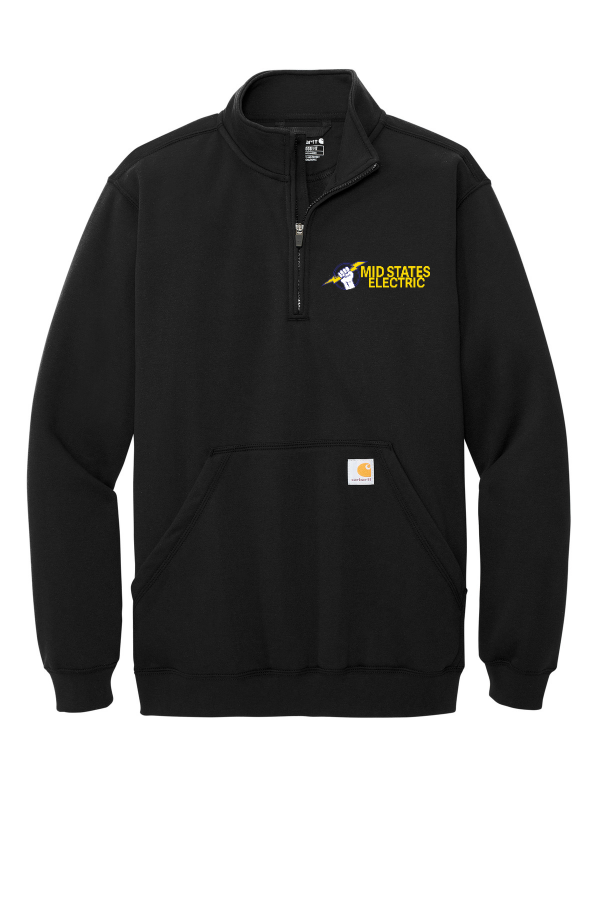 Midweight 1/4-Zip Mock Neck Sweatshirt CT105294