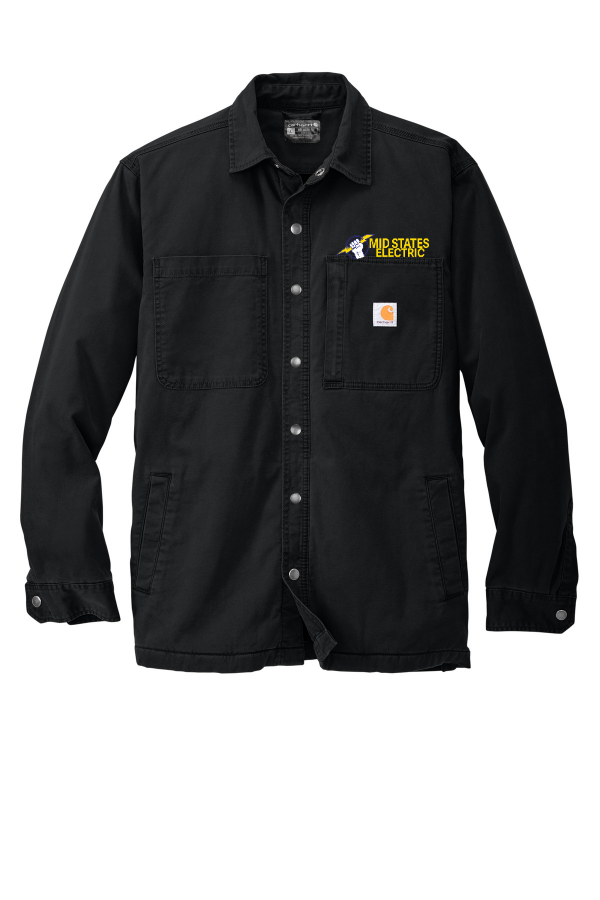Rugged Flex Fleece-Lined Shirt Jac CT105532
