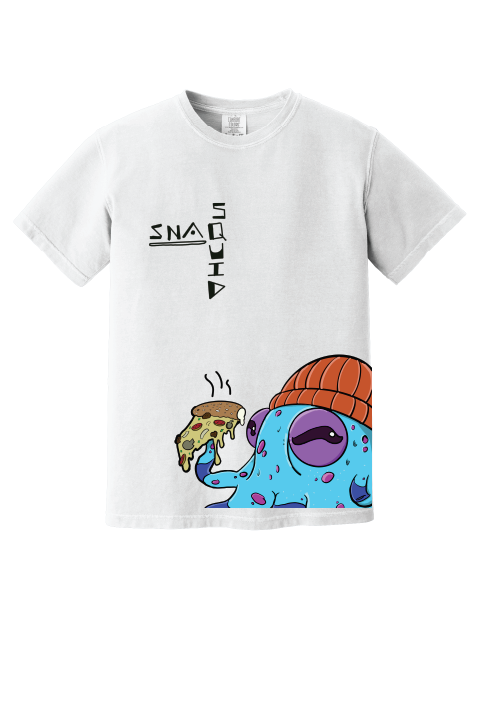 Ocho the Octopus Pizza Tee - Adult