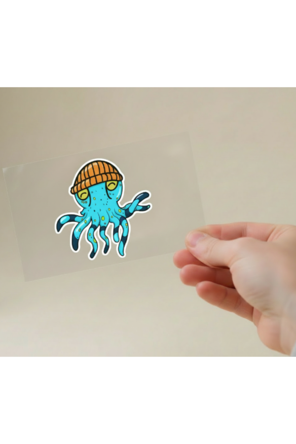 Snaq Squid UV DTF Sticker - Ocho