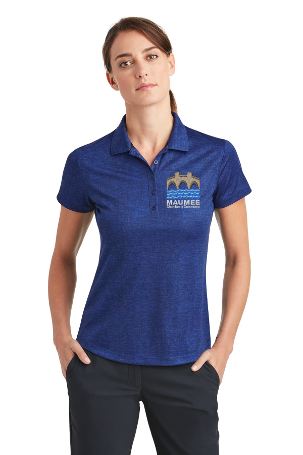 Maumee Chamber Ladies Dri-FIT Crosshatch Polo