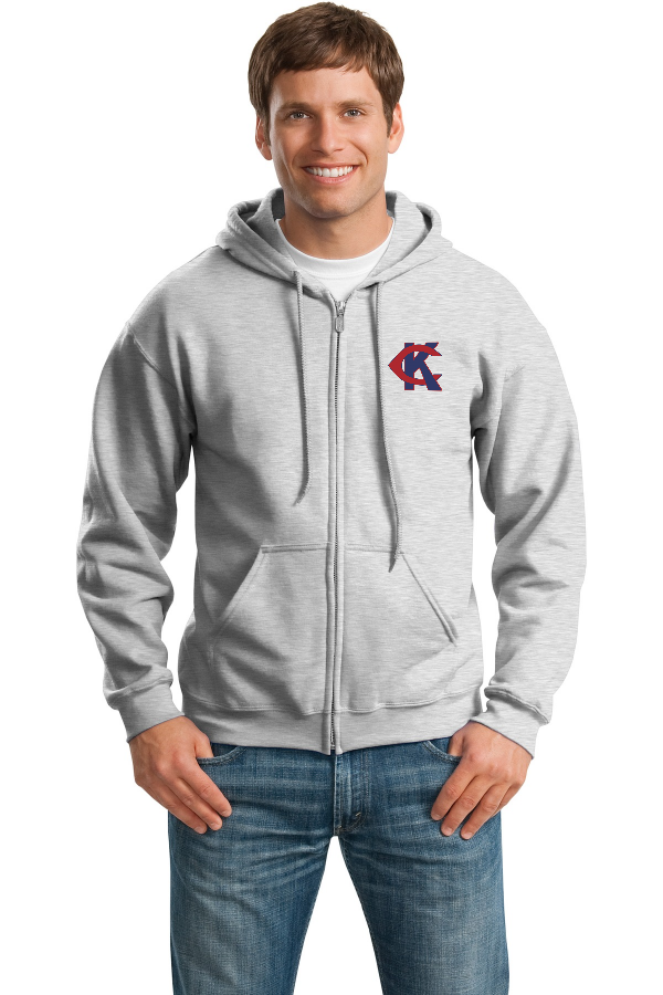 Heavy Blend Full-Zip Hooded Sweatshirt - Unisex