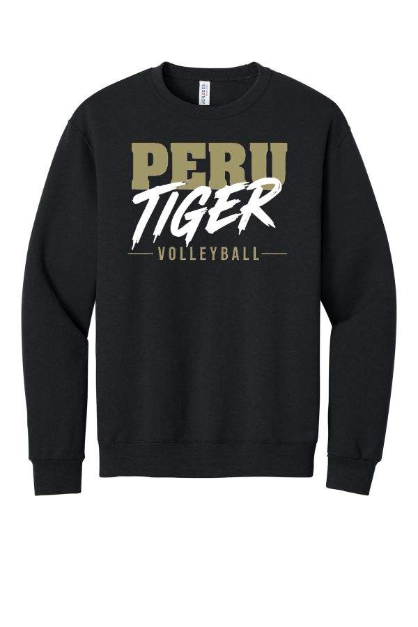 2026 Peru VB Crewneck Sweatshirt- BLACK