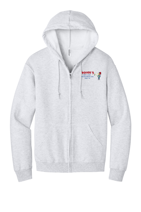 Woody's Full-Zip Hooded Sweatshirt- Embroidery