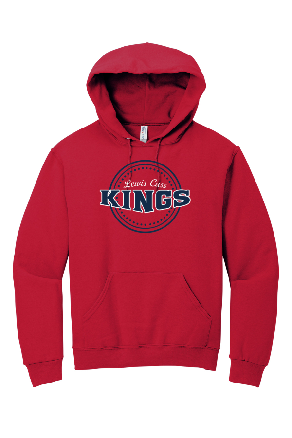 Kings Red Hooded Sweatshirt