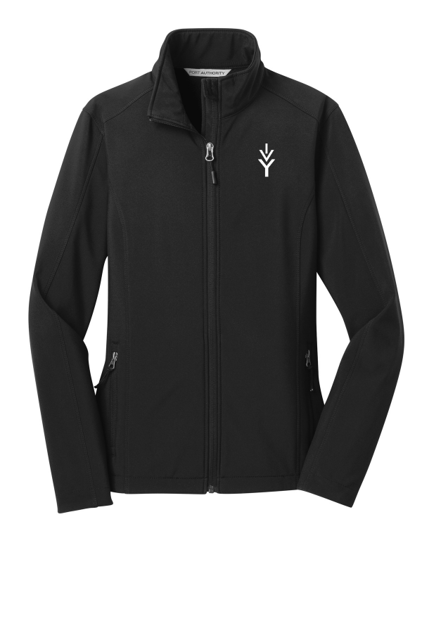 Embroidered Women's Core Soft Shell Jacket