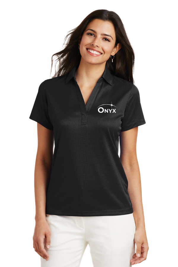 Women's Performance Fine Jacquard Polo