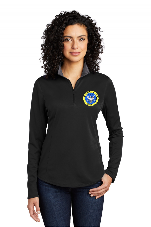 Womens Silk Touch  Performance 1/4-Zip LK584