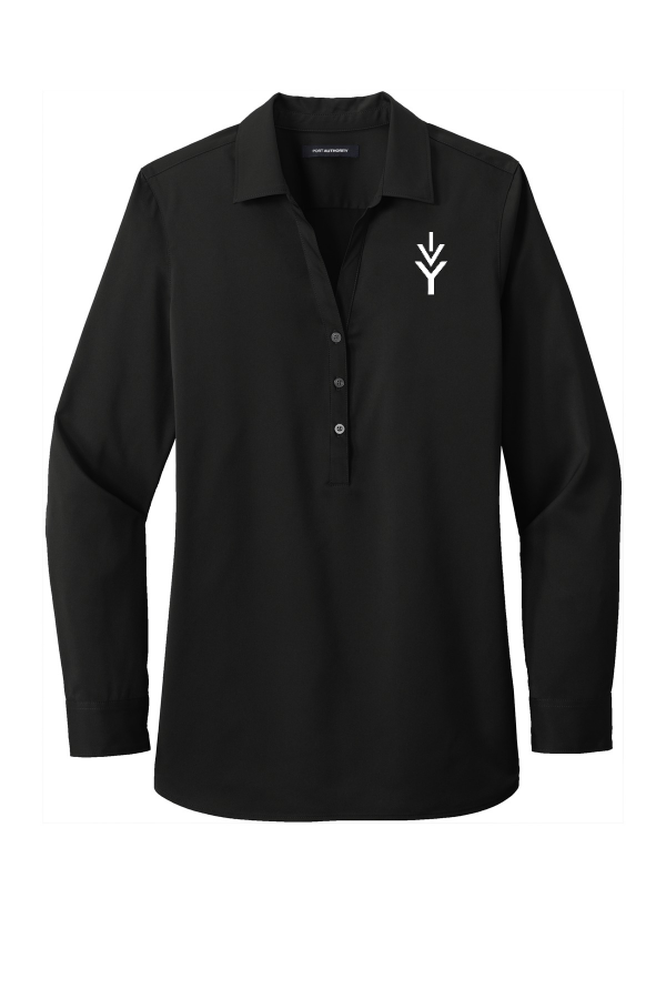 Embroidered Ladies City Stretch Tunic LW680