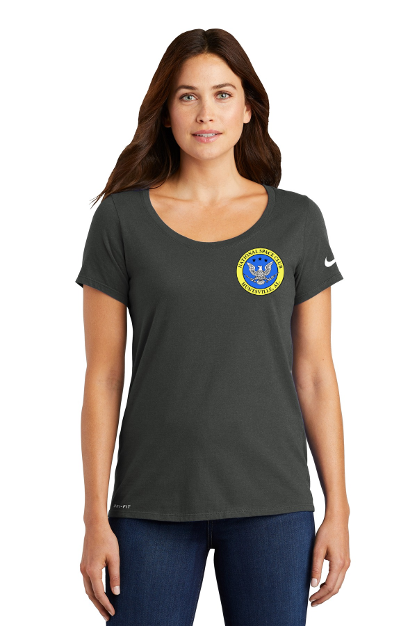 Women s Dri-FIT Cotton/Poly Scoop Neck Tee (Heat Press)