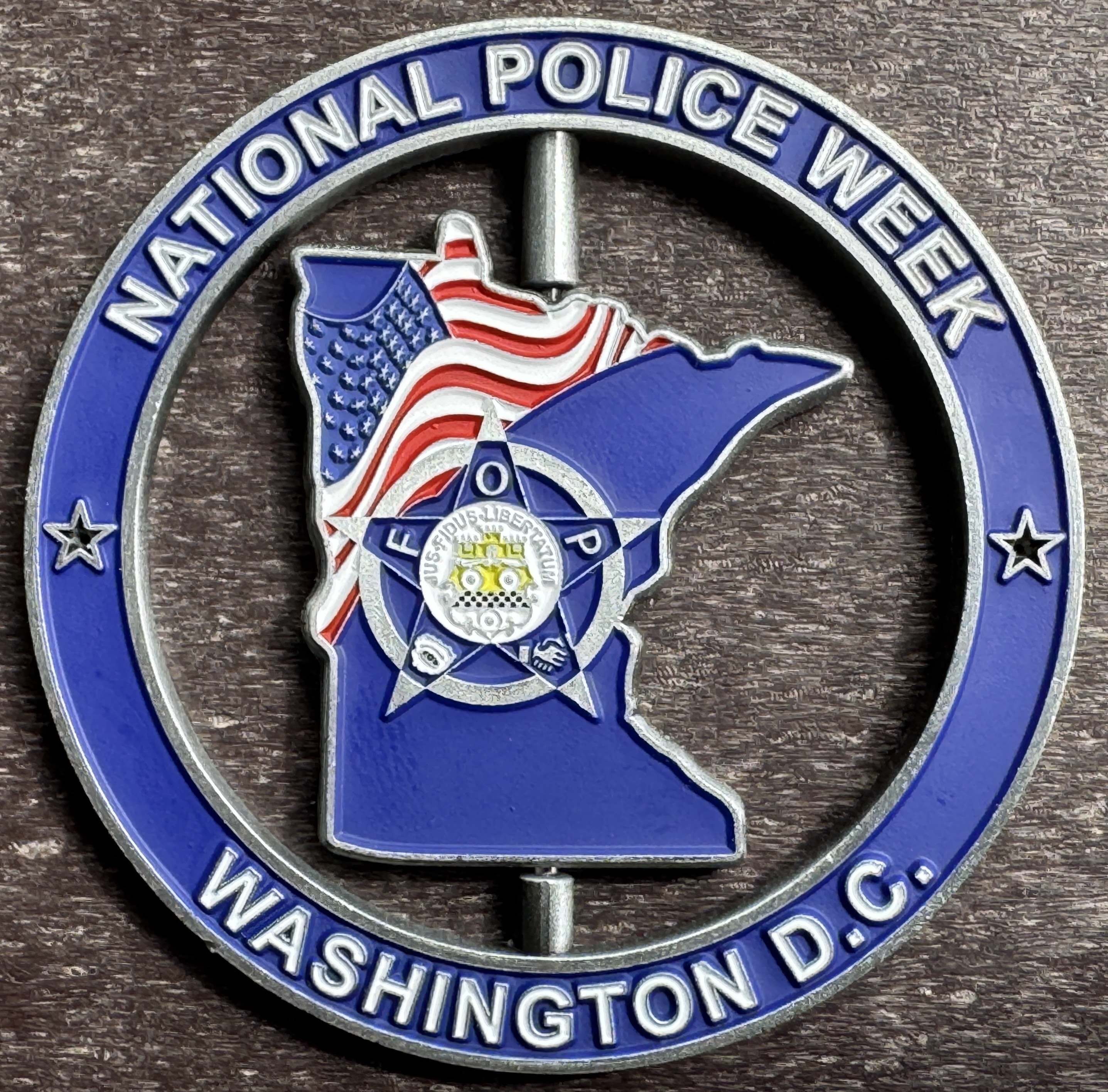 HONOR MN FALLEN Challenge Coin