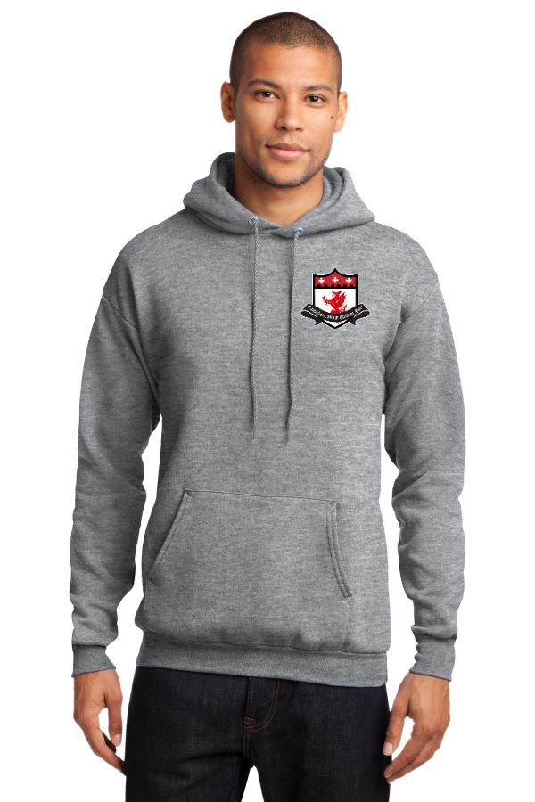 Fleece Pullover Hooded Sweatshirt
