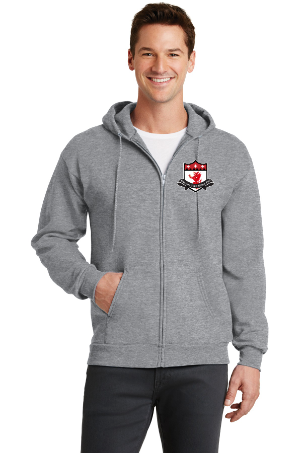 Fleece Full-Zip Hooded Sweatshirt